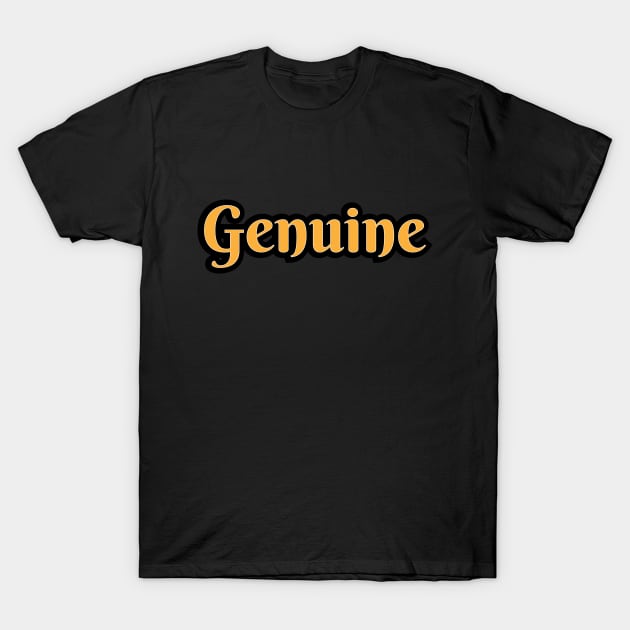 Genuine T-Shirt by LAMUS